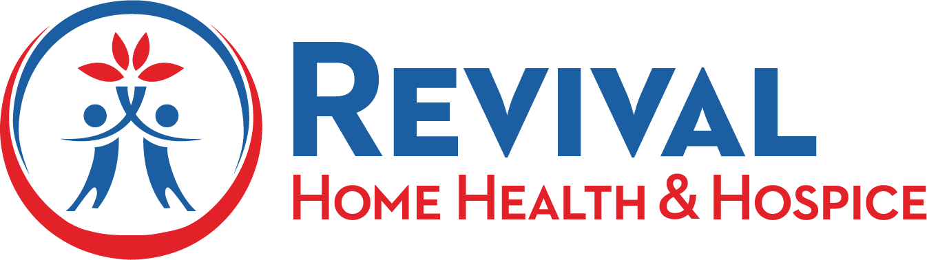 Revival Home Care Agency logo with HH+HO descriptor